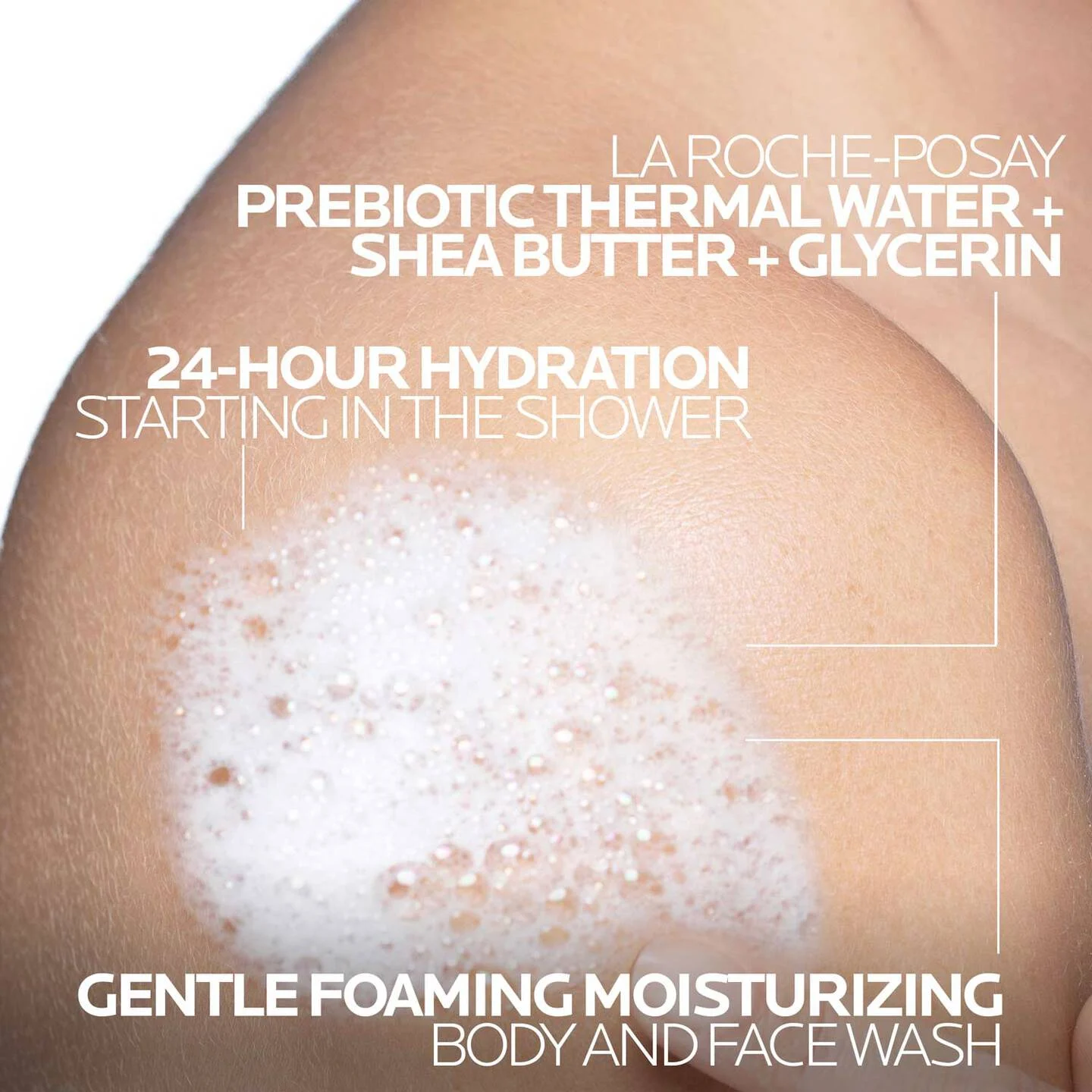 Lipikar Wash AP+ Moisturizing Body & Face Wash - Image 2