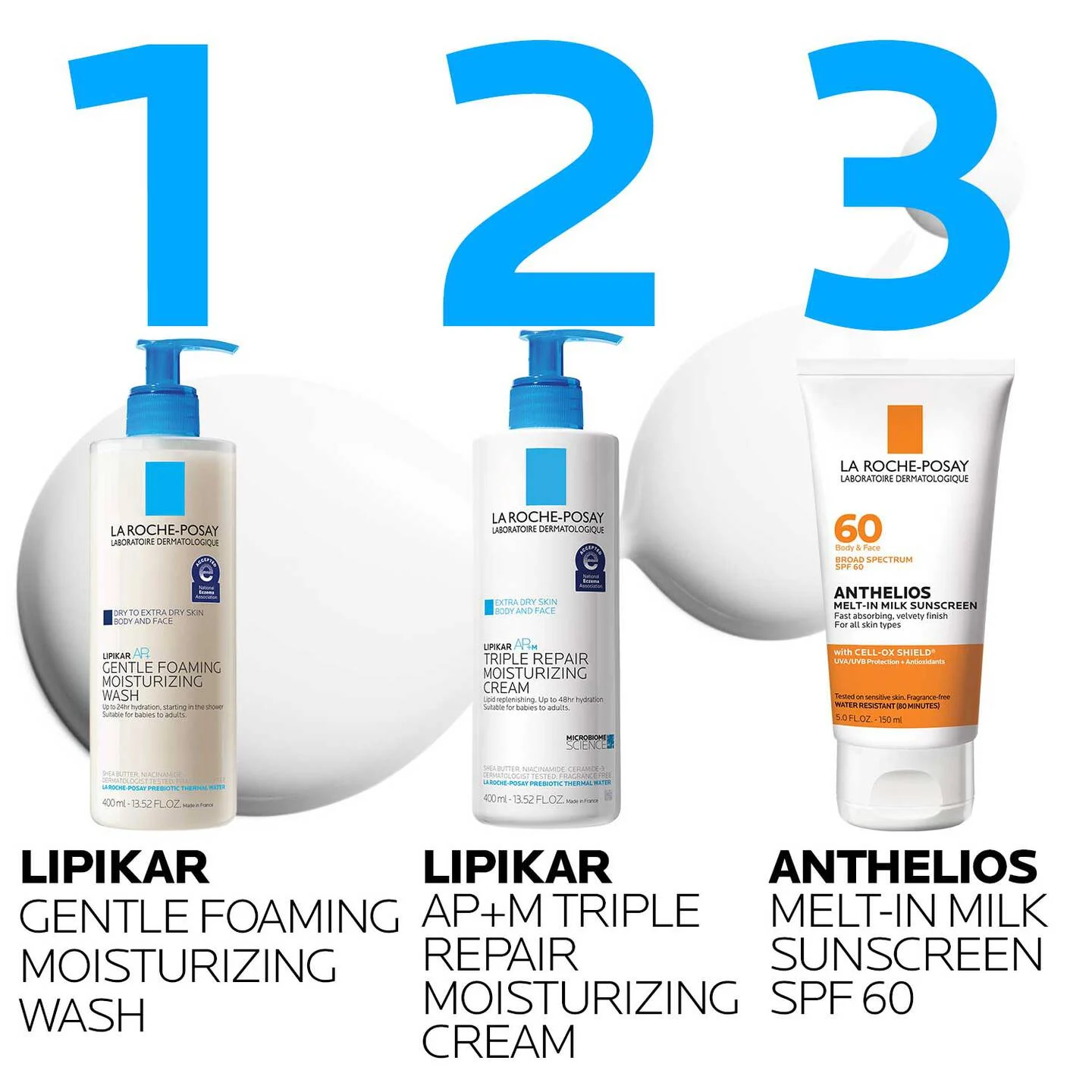 Lipikar Wash AP+ Moisturizing Body & Face Wash - Image 7