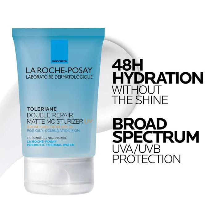 Toleriane Double Repair Matte Face Moisturizer SPF 30 for Oily Skin - Image 12