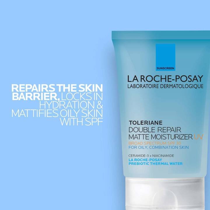 Toleriane Double Repair Matte Face Moisturizer SPF 30 for Oily Skin - Image 5