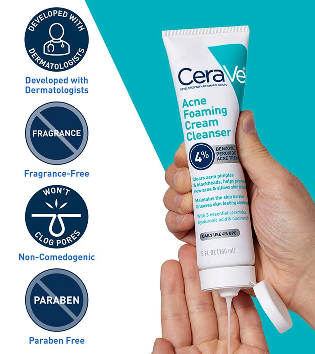 Acne Foaming Cream Cleanser - Image 6