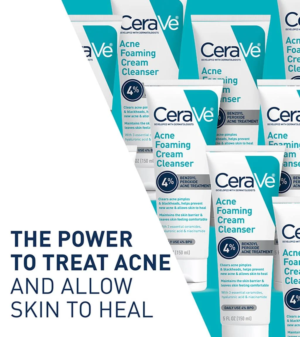 Acne Foaming Cream Cleanser - Image 3