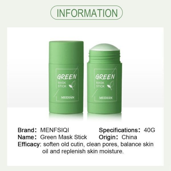 Green Mask Stick herbal - Image 2