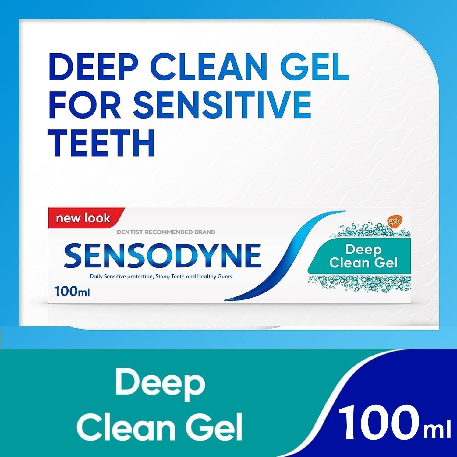 Sensodyne Toothpaste Deep Clean Gel 100ml (2 Value Pack) - Image 2