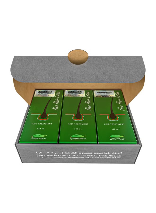 3-PACK Original Neo Hair Lotion Green Wealth - Image 2