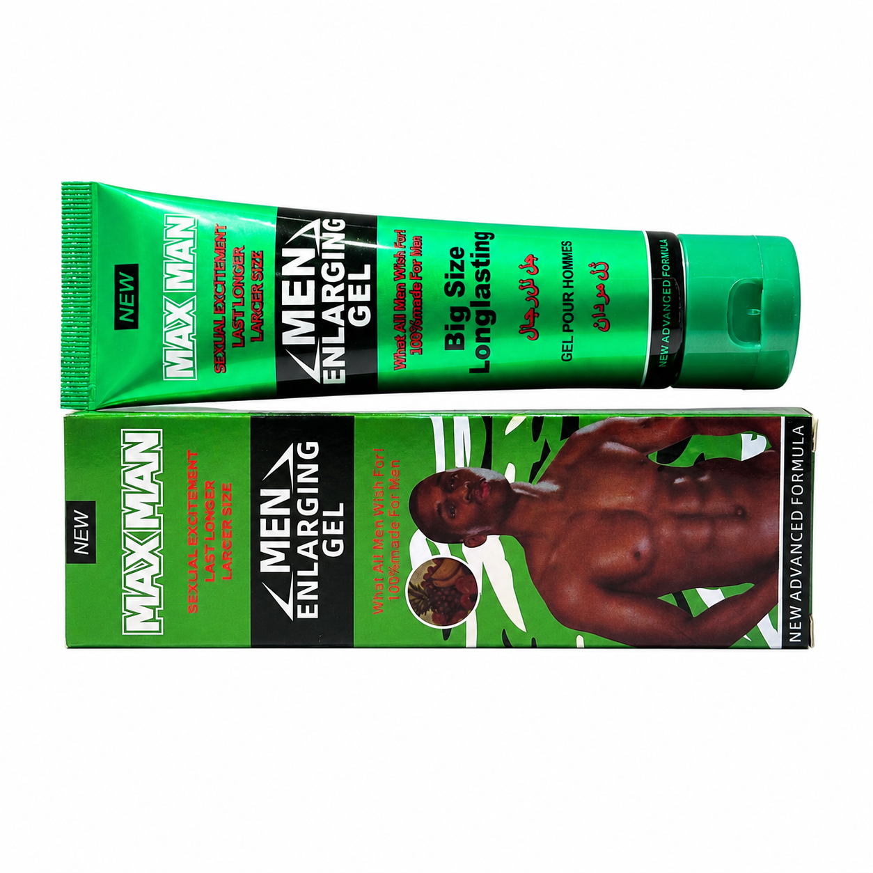 Max Man Green Men’s Personal Care Gel - Image 3