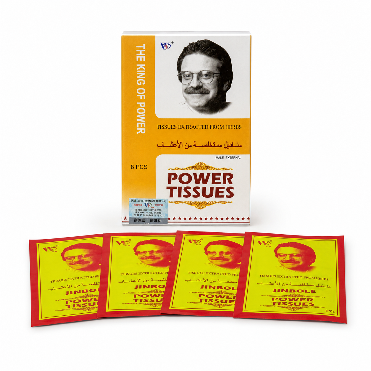 Power Tissues Men’s Personal Care Wipes - Image 4
