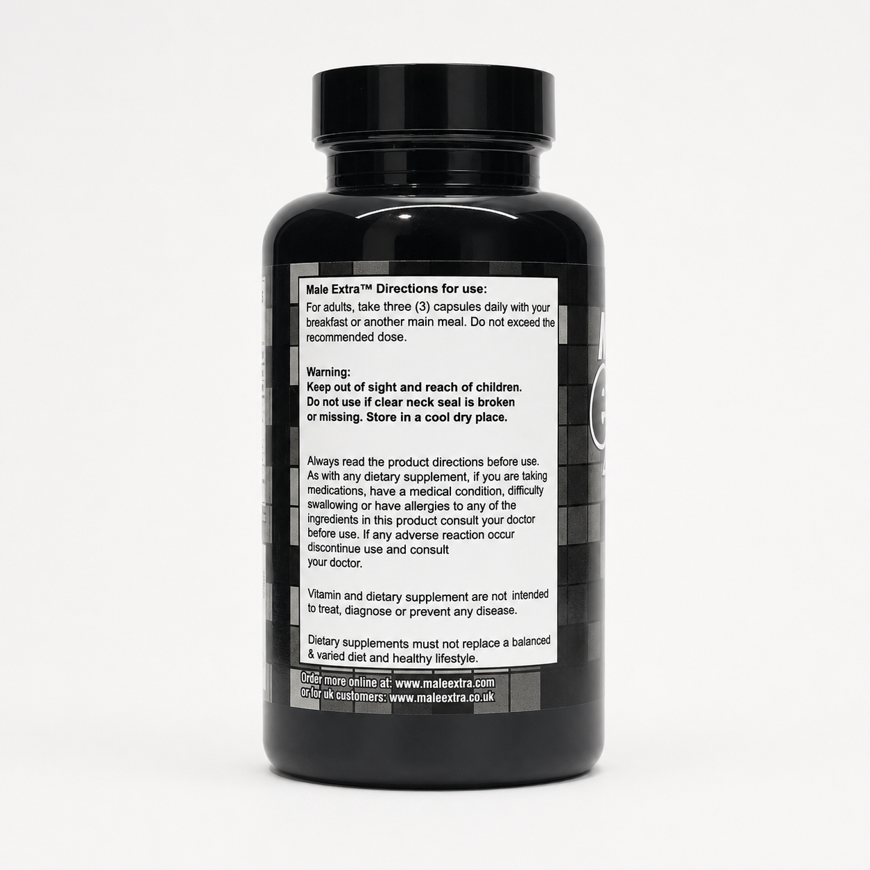 Male Extra Men’s Wellness Capsules - 90 Capsules - Image 3