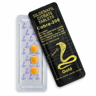 Cobra 200 Gold Men’s Wellness Tablets