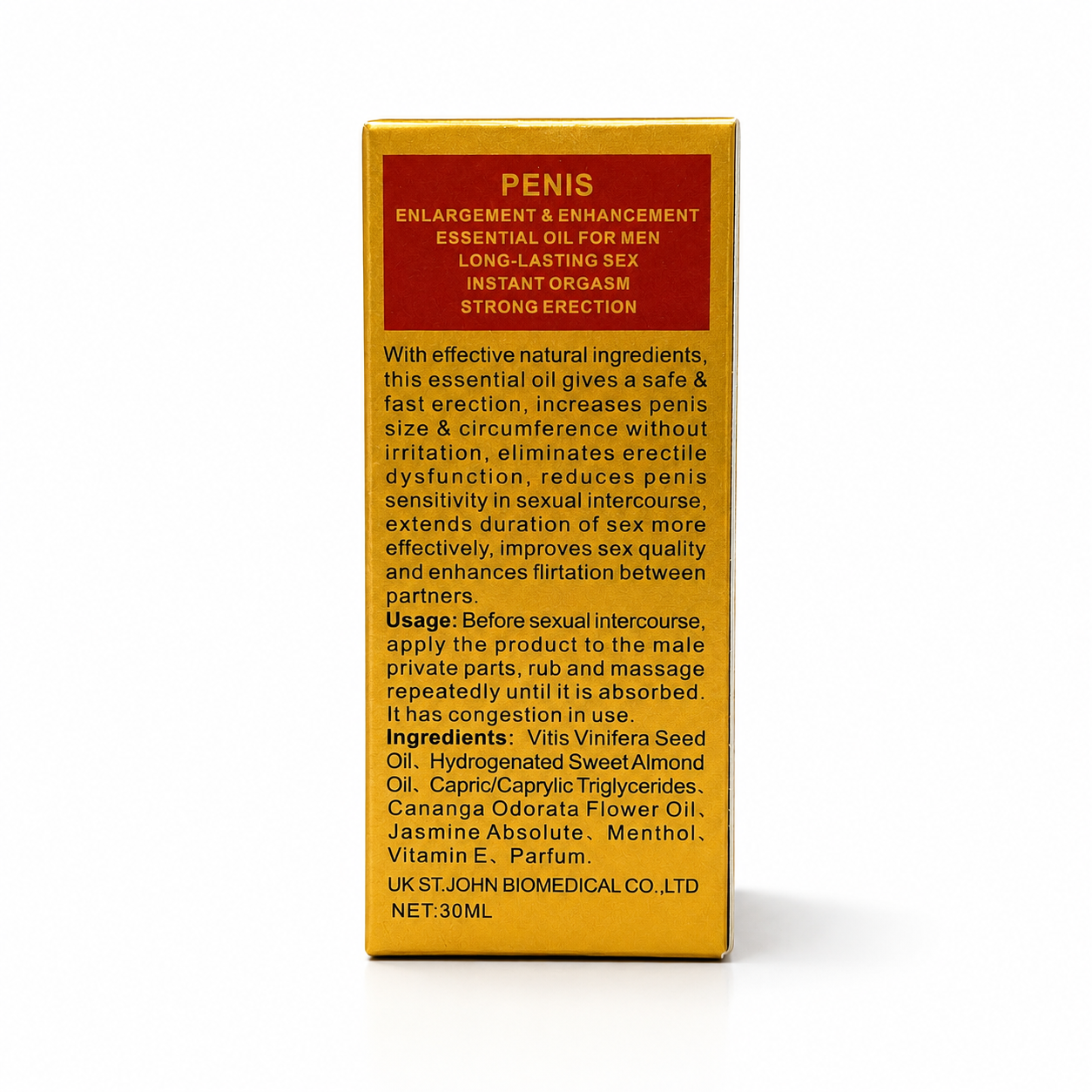Max Man Golden Men’s Personal Care Oil - Image 4