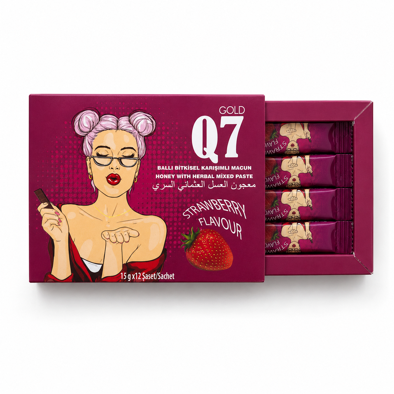 Q7 Gold Herbal Honey Mixed Paste - Image 2