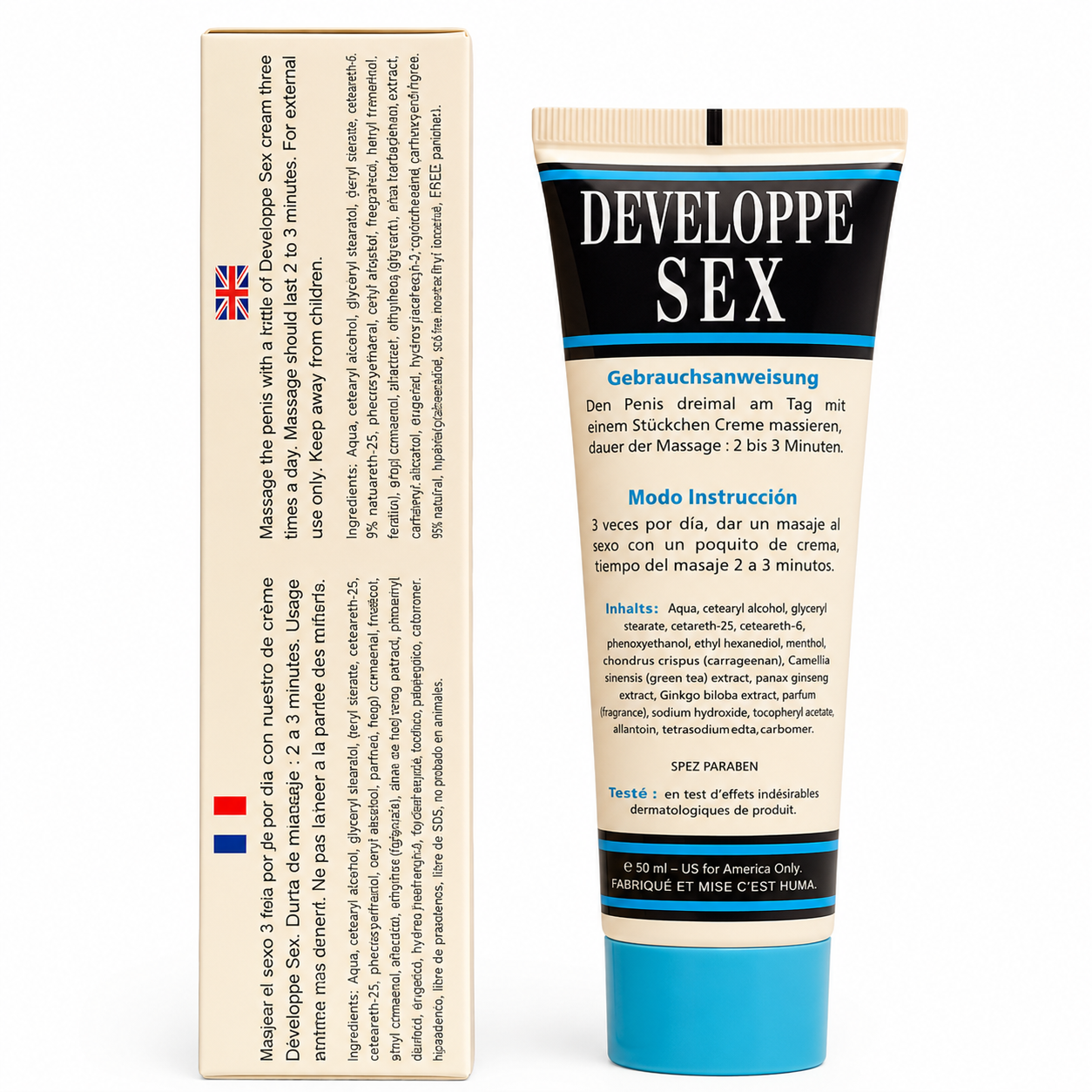 Developpe Men’s Personal Care Cream - Image 4