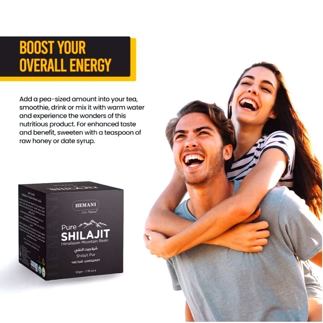 100% Pure Shilajit Resin